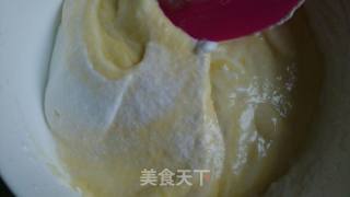 椰汁果干蛋糕卷的做法步骤：6