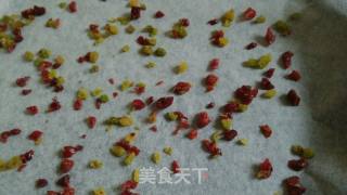 椰汁果干蛋糕卷的做法步骤：8