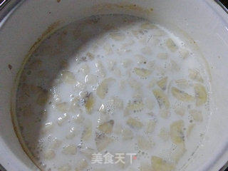 牛奶香蕉玉米糊的做法步骤：4