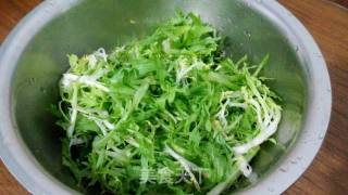 凉拌苦菊的做法步骤：1