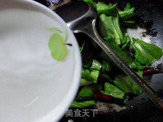 牛肚炒菜芯的做法步骤：5