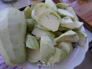 东北烧茄子的做法步骤：2