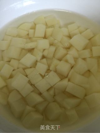 香肠焖饭的做法步骤：2