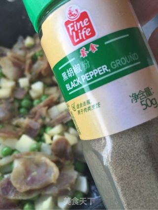 香肠焖饭的做法步骤：7