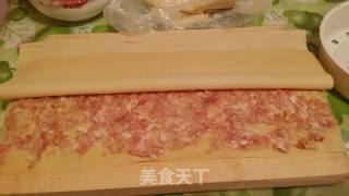 家庭版豆皮肉卷的做法步骤：3