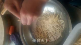 朝鲜族拌桔梗的做法步骤：2