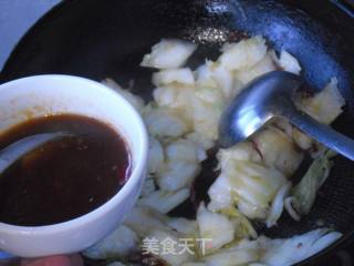 醋熘脆白菜的做法步骤：7