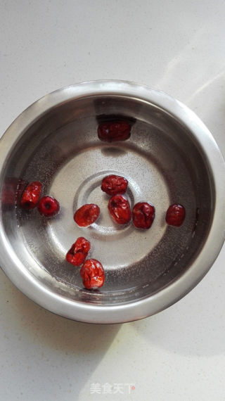 红豆燕麦小米糊的做法步骤：2