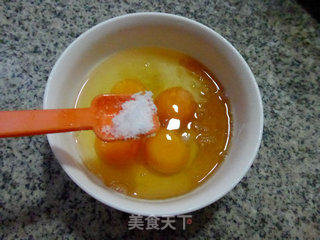 野葱炒鸡蛋的做法步骤：5