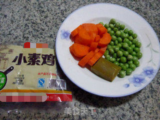 咖喱小素鸡的做法步骤：1