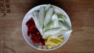 干煸人造肉的做法步骤：3