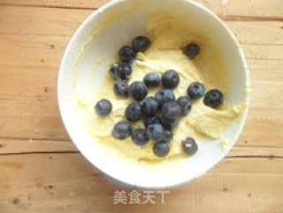蓝莓马芬的做法步骤：7