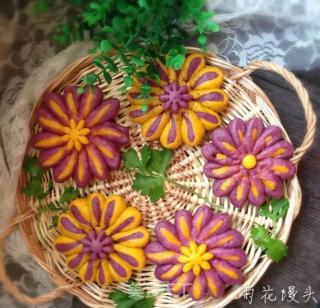 菊花馒头的做法步骤：15