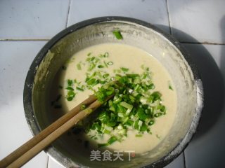 香葱鸡蛋煎饼的做法步骤：4