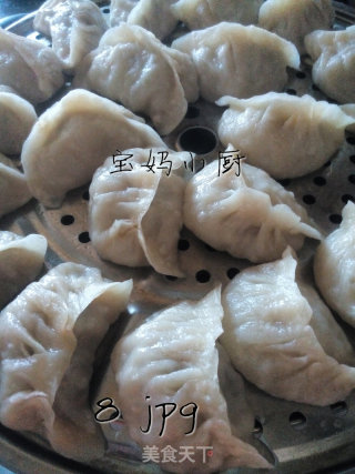 春季除燥，首选芹菜  芹菜猪肉烫面蒸饺的做法步骤：8
