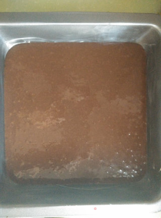 巧克力栗子蛋糕的做法步骤：6