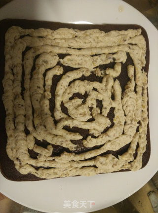 巧克力栗子蛋糕的做法步骤：14