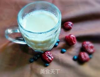 自制黑豆浆的做法步骤：5