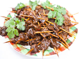 阿伊穆牙签牛肉  湖南特产的做法步骤：5