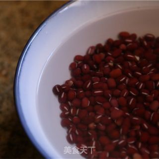 红豆糖水的做法步骤：1