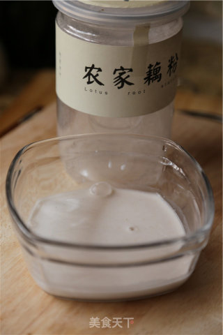奶冰藕粉的做法步骤：3
