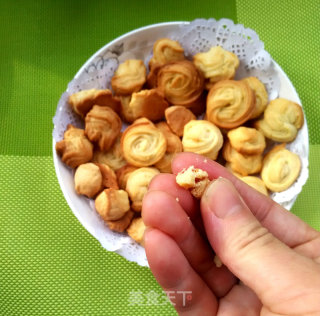 酥脆香甜的无黄油曲奇饼干的做法步骤：10