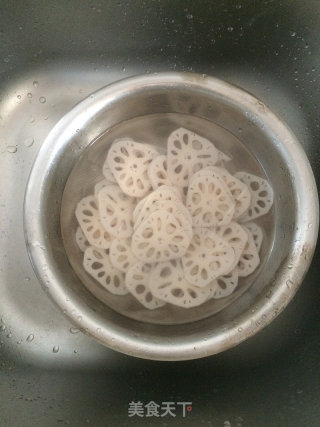 桂花双味藕片的做法步骤：5