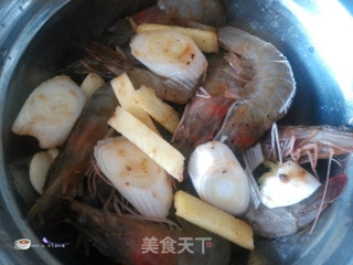 黑椒汁烤虾的做法步骤：5