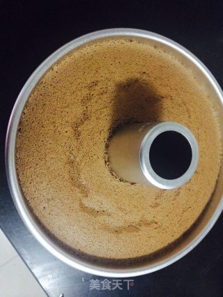 巧克力戚风蛋糕的做法步骤：11