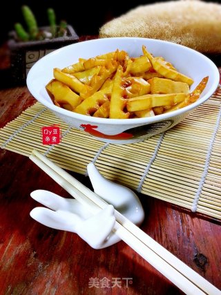 油焖春笋的做法步骤：7