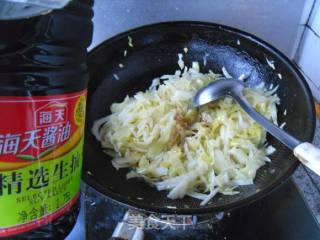 大头菜炒粉的做法步骤：4