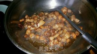 红烧肉炖藕的做法步骤：3