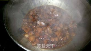 红烧肉炖藕的做法步骤：7