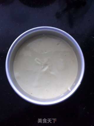 抹茶戚风蛋糕的做法步骤：8