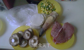五丁烧麦的做法步骤：1
