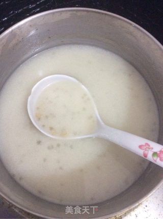 东南亚甜品 椰香小麦粥的做法步骤：3