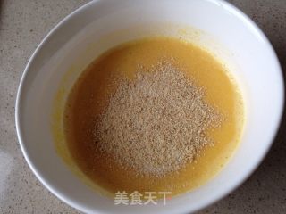 【杏仁蜂蜜戚风蛋糕】的做法步骤：5