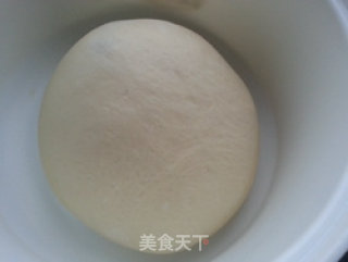 香葱火腿面包的做法步骤：2