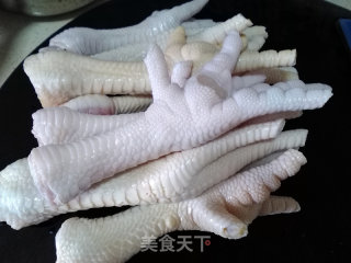 麻辣鸡爪的做法步骤：2