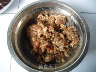 香菇胡萝卜肉馅饼的做法步骤：3