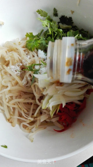 葱拌咸菜丝的做法步骤：4