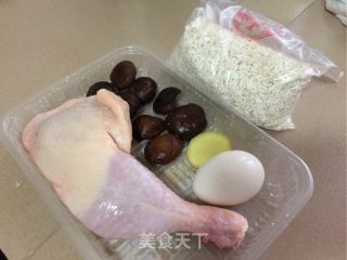 香菇鸡肉珍珠丸的做法步骤：1