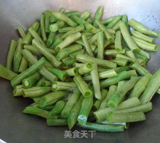 干煸架豆王的做法步骤：5