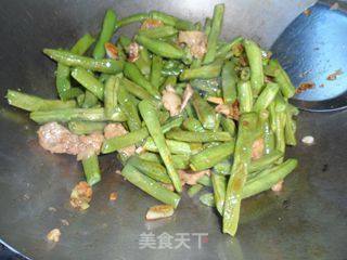 干煸架豆王的做法步骤：9