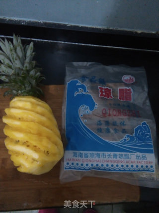 自制菠萝酱的做法步骤：1