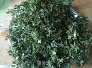 农家菜—蒸饽饽蒿的做法步骤：1