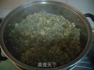 农家菜—蒸饽饽蒿的做法步骤：5