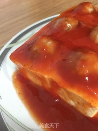 茄汁豆腐的做法步骤：8