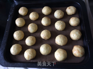 炼乳蛋黄果子的做法步骤：10