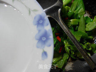 鸭胗炒菜芯的做法步骤：5